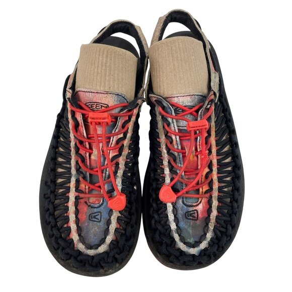 Keen Mens Uneek Jerry Garcia New York at Night Corded Sandals Size 8.5 - Picture 6 of 14